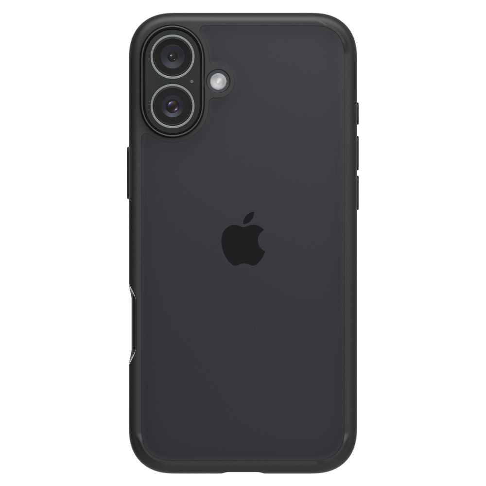 Hülle für Apple iPhone 16 Plus, Spigen, Ultra Hybrid, Mattschwarz