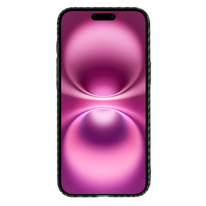 Coque pour Apple iPhone 16 Plus, Techsuit, Carbonite FiberShell, Noire
