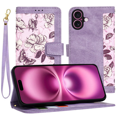 Hülle für Apple iPhone 16 Plus, Techsuit, FlipCraft, Lila