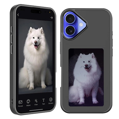 Hülle für Apple iPhone 16 Plus, Techsuit, SmartScreen NFC, Schwarz