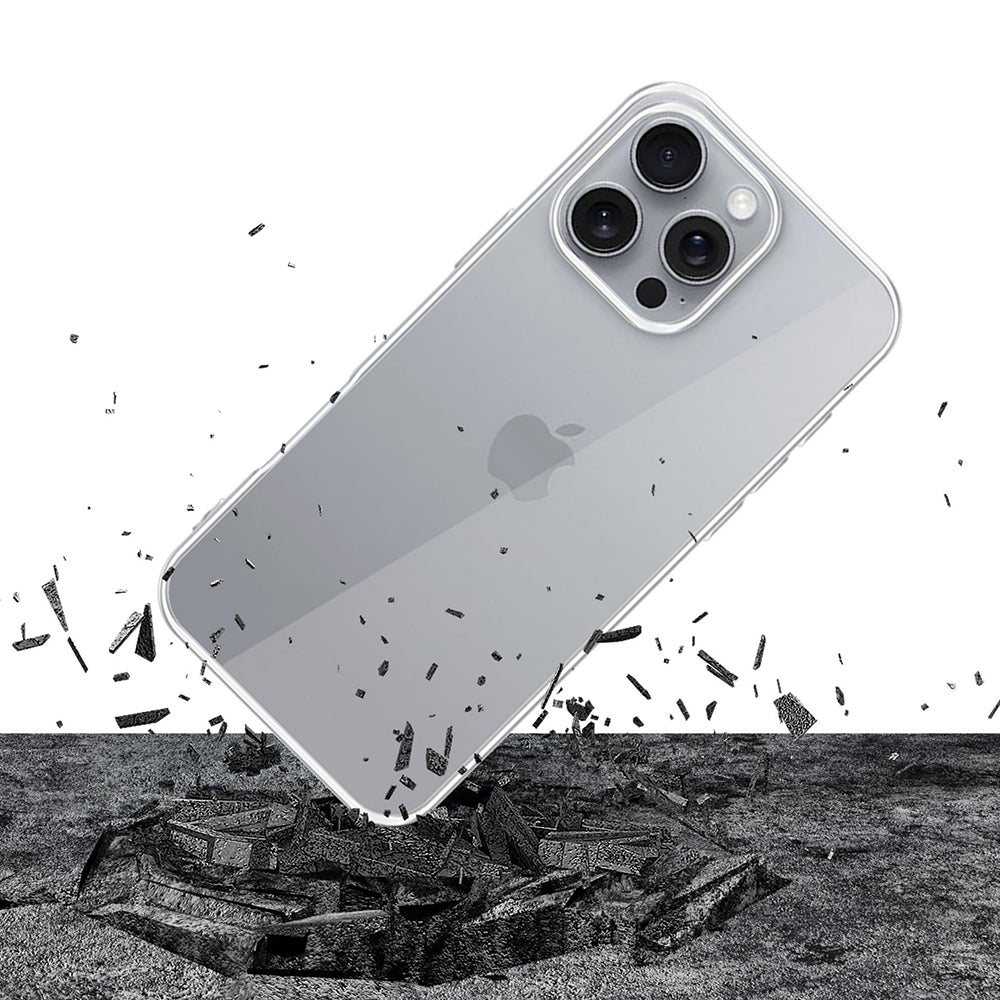 Coque pour Apple iPhone 16 Pro, 3MK, Clear, Transparente