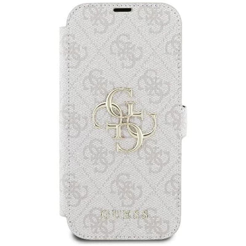 Étui pour Apple iPhone 16 Pro Max, Guess, 4G Book, Rose