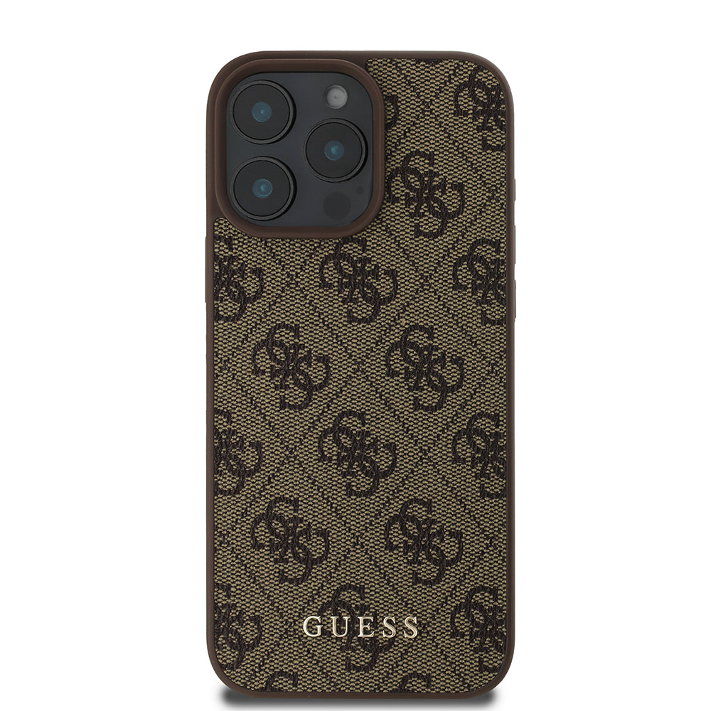Étui pour Apple iPhone 16 Pro Max, Guess, 4G Classic, Noir