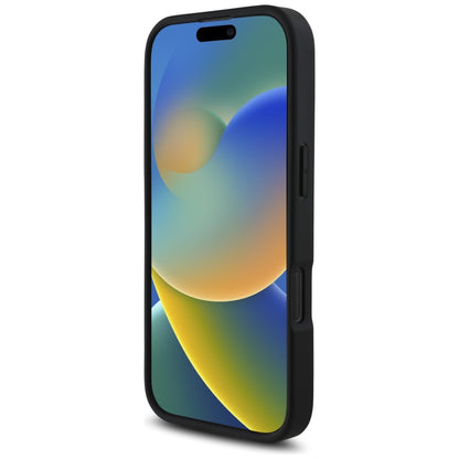 Étui pour Apple iPhone 16 Pro Max, Karl Lagerfeld, Grained Cardslots, Noir