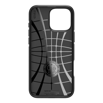 Hülle für Apple iPhone 16 Pro Max, Spigen, Core Armor, Mattschwarz