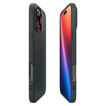 Hülle für Apple iPhone 16 Pro Max, Spigen, Liquid Air, Grün