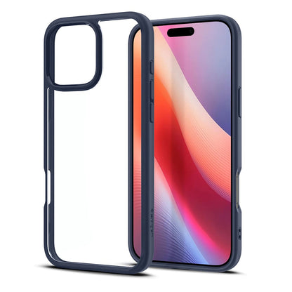 Étui pour Apple iPhone 16 Pro Max, Spigen, Ultra Hybrid, Bleu Marine