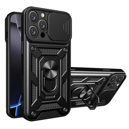 Coque pour Apple iPhone 16 Pro Max, Techsuit, CamShield, Noire