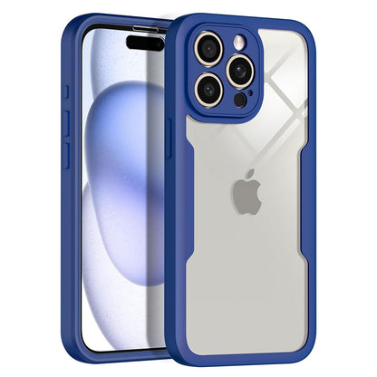 Coque pour Apple iPhone 16 Pro Max, Techsuit, ColorVerse 360, Bleue