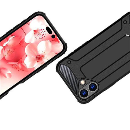 Coque pour Apple iPhone 16 Pro Max, Techsuit, Hybrid Armor, Noire