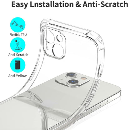Case for Apple iPhone 16 Pro Max, Techsuit, Shockproof Clear, Transparent