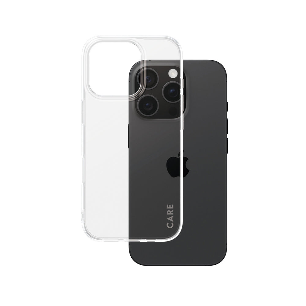 Étui pour Apple iPhone 16 Pro, PanzerGlass, Care Fashionable, Transparent