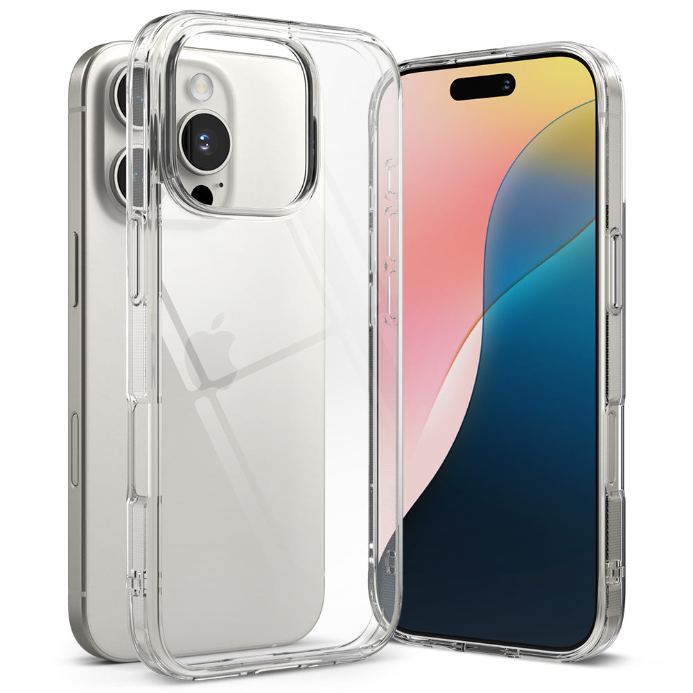 Case for Apple iPhone 16 Pro, Ringke, Fusion, Transparent