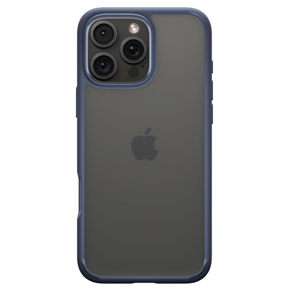 Hülle für Apple iPhone 16 Pro, Spigen, Ultra Hybrid, Marineblau ACS08126