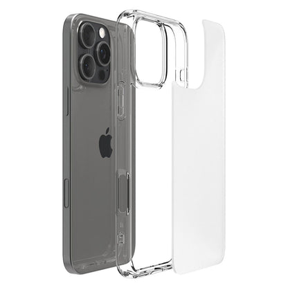 Hülle für Apple iPhone 16 Pro, Spigen, Ultra Hybrid, Satiniert Transparent ACS08122