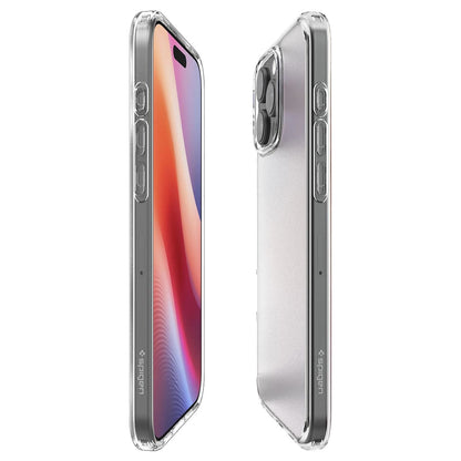 Hülle für Apple iPhone 16 Pro, Spigen, Ultra Hybrid, Satiniert Transparent ACS08122