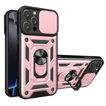 Coque pour Apple iPhone 16 Pro, Techsuit, CamShield, Rose