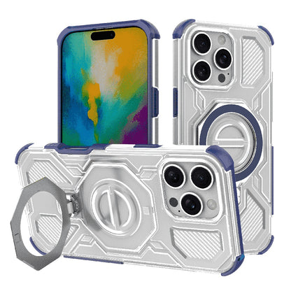 Case for Apple iPhone 16 Pro, Techsuit, Carbon Shield Pro, Blue