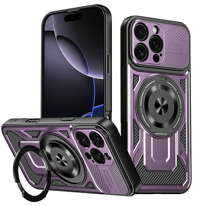Case for Apple iPhone 16 Pro, Techsuit, RuggedCam, Purple