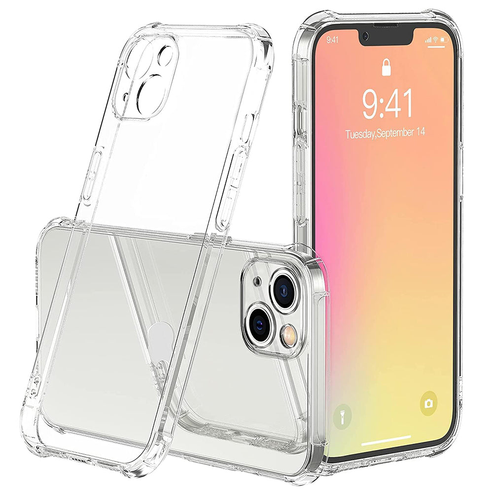 Case for Apple iPhone 16 Pro, Techsuit, Shockproof Clear, Transparent