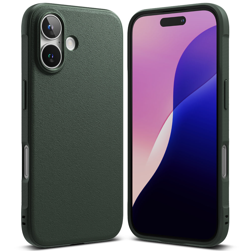 Hülle für Apple iPhone 16, Ringke, Onyx, Dunkelgrün