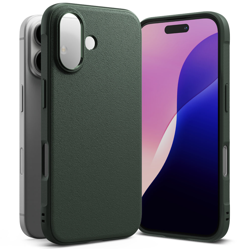 Hülle für Apple iPhone 16, Ringke, Onyx, Dunkelgrün