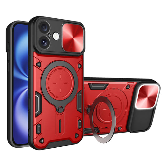 Coque pour Apple iPhone 16, Techsuit, CamGuard Pro, Rouge