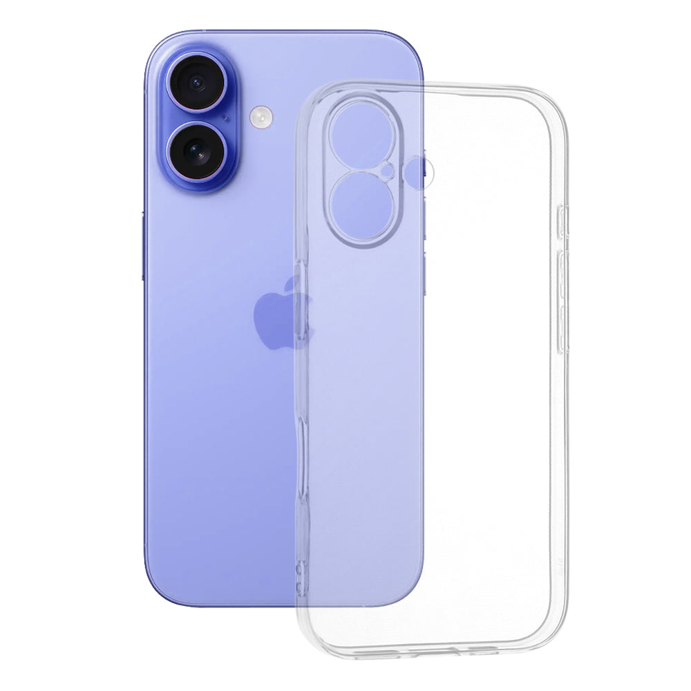 Case for Apple iPhone 16, Techsuit, Clear, Transparency