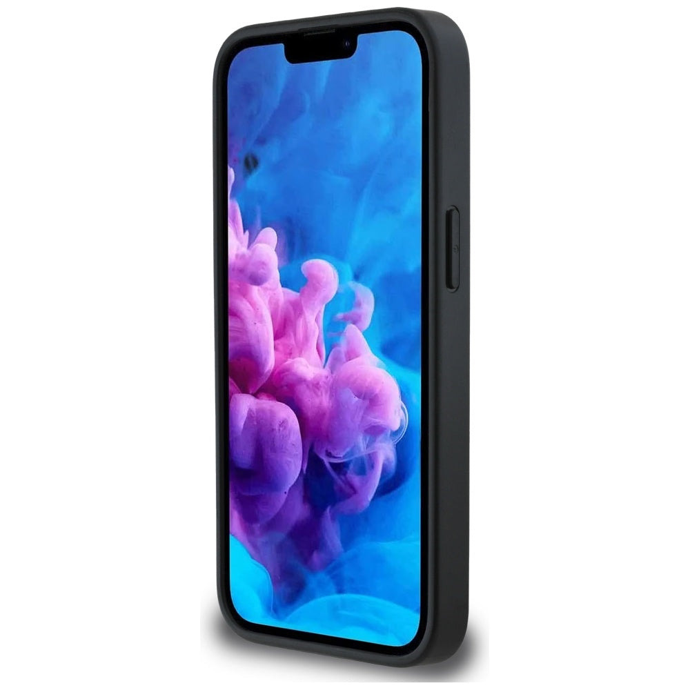 Étui pour Apple iPhone 16e, Karl Lagerfeld, Monogramme Tête de Karl, Noir