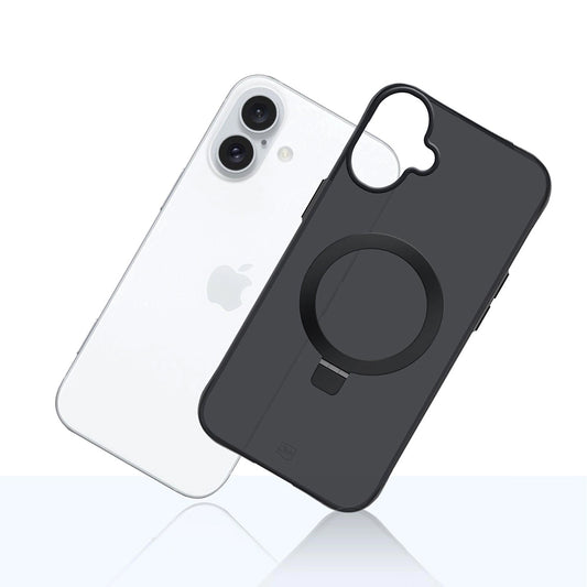 Étui pour Apple iPhone 17, 3MK, Smoke MagStand, Noir