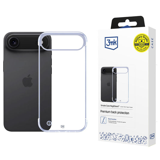 Hülle für Apple iPhone 17 Air, 3MK, nur 20g, transparent