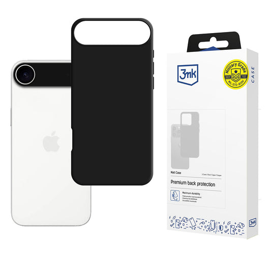 Étui pour Apple iPhone 17 Air, 3MK, Mat, Noir