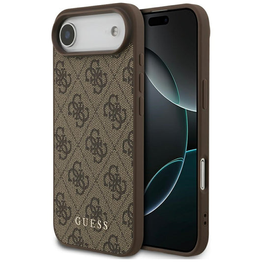 Hülle für Apple iPhone 17 Air, Guess, 4G Classic, Braun