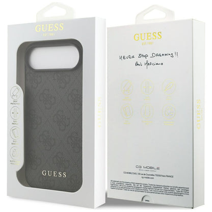 Étui pour Apple iPhone 17 Air, Guess, 4G Classic, Noir