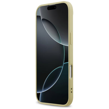 Hülle für Apple iPhone 17 Air, Guess, Fixed Glitter Big 4G, Goldfarben