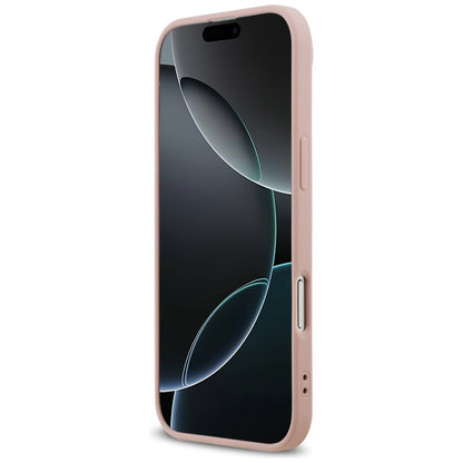 Hülle für Apple iPhone 17 Air, Guess, Fixed Glitter Big 4G, Rosa