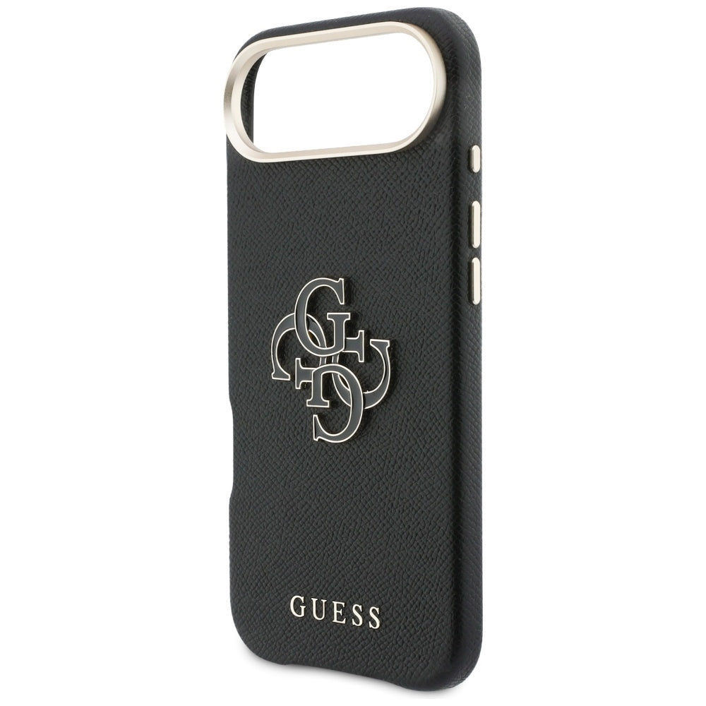 Étui pour Apple iPhone 17 Air, Guess, Logo Résine, Noir