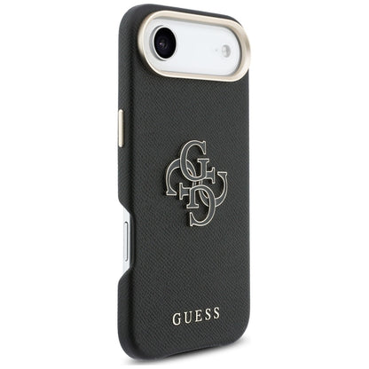 Étui pour Apple iPhone 17 Air, Guess, Logo Résine, Noir