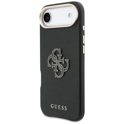 Étui pour Apple iPhone 17 Air, Guess, Logo Résine, Noir