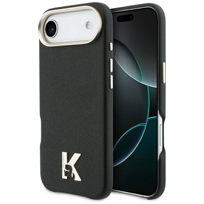 Étui pour Apple iPhone 17 Air, Karl Lagerfeld, Logo Karl Head, Noir
