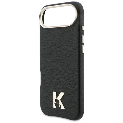 Étui pour Apple iPhone 17 Air, Karl Lagerfeld, Logo Karl Head, Noir