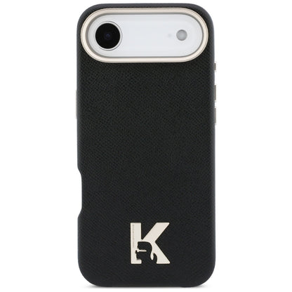 Étui pour Apple iPhone 17 Air, Karl Lagerfeld, Logo Karl Head, Noir