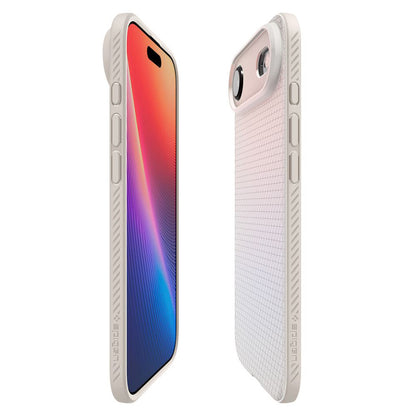 Étui pour Apple iPhone 17 Air, Spigen, Liquid Air, Beige