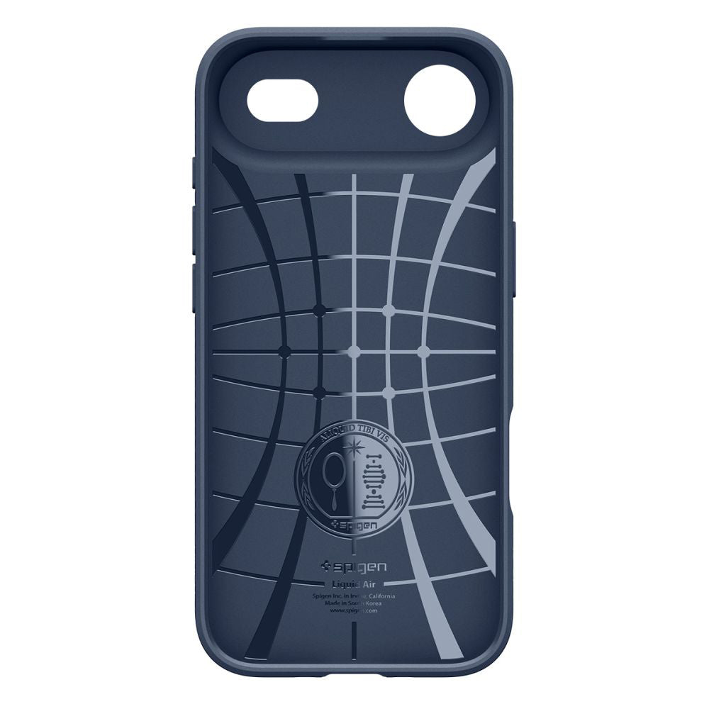 Étui pour Apple iPhone 17 Air, Spigen, Liquid Air, Bleu Marine ACS10303