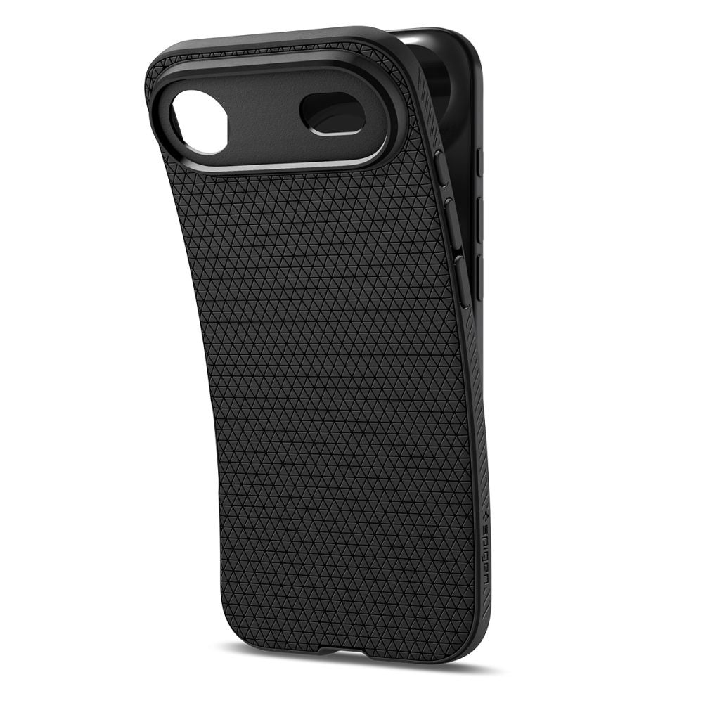Hülle für Apple iPhone 17 Air, Spigen, Liquid Air, Mattschwarz