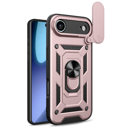 Étui pour Apple iPhone 17 Air, Techsuit, CamShield, Rose