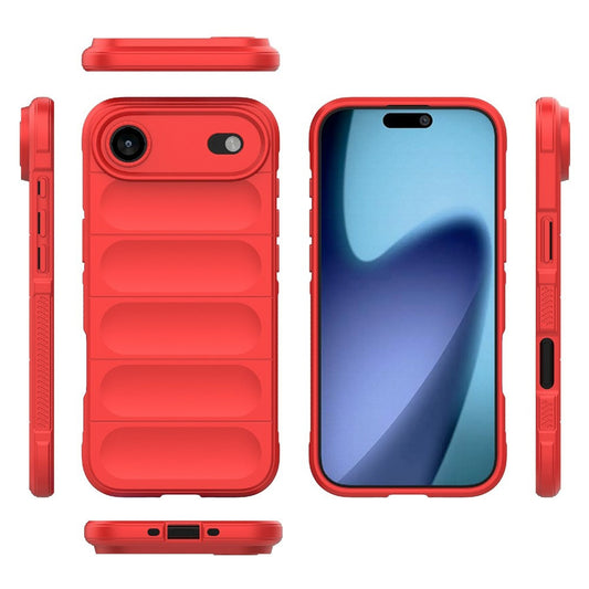 Étui pour Apple iPhone 17 Air, Techsuit, Magic Shield, Rouge
