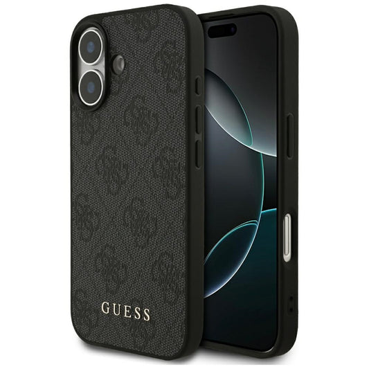 Étui pour Apple iPhone 17, Guess, 4G Classic, Noir