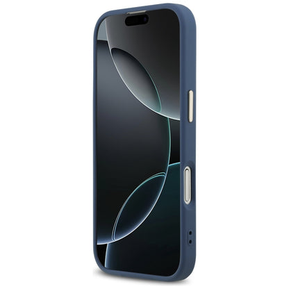 Case for Apple iPhone 17, Guess, Big 4G Logo Classic, Golden Blue