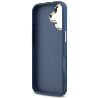 Case for Apple iPhone 17, Guess, Big 4G Logo Classic, Golden Blue
